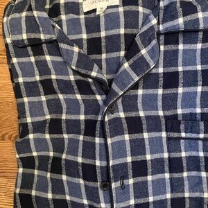 J Crew Men's Medium Flannel Pajamas